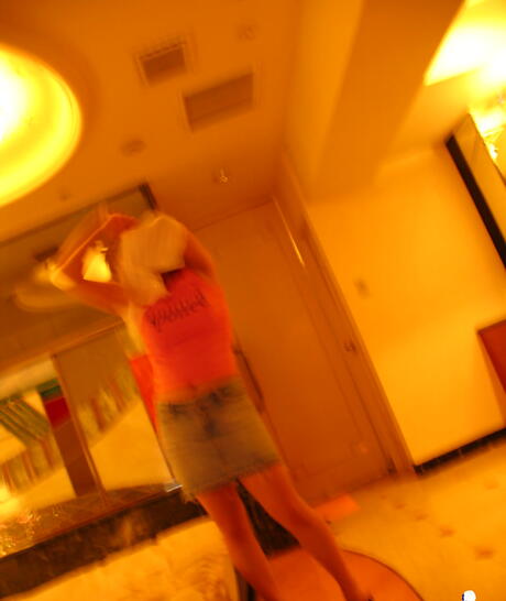 Sexy japanese cutie Wakako showing her butt outdoor